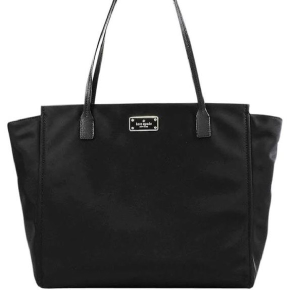 kate spade Handbags - 📦MOVING SALE📦 Kate Spade NWT Black Nylon Tote